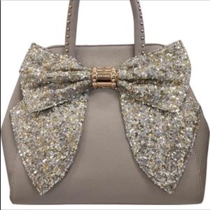 Large Betsey Johnson Oh Bow! Handbag